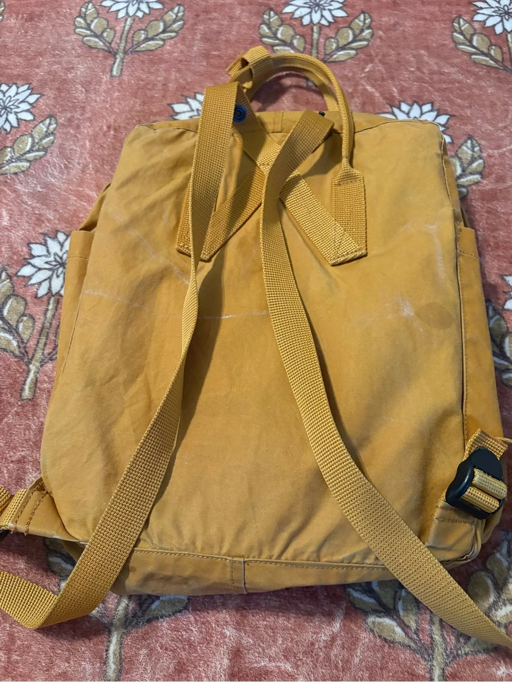 Embroidered Fjällräven Kånken Backpack in Acorn
